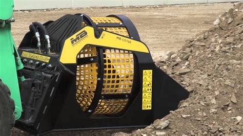 lloyd skid steer screener attachment|skid steer screening buckets.